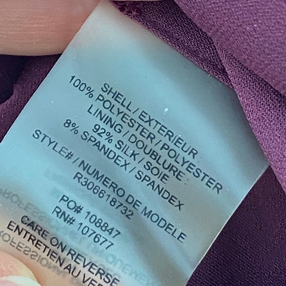 Alice + Olivia Burgundy Backless Lace Dress Size 2 - Picture 7 of 7